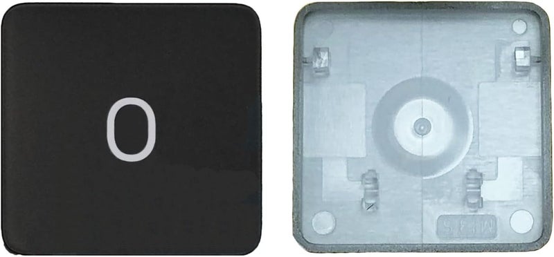 GRMTRV Replacement Individual Key Cap Hinge for MacBook Air 13'' 15'' M3 M4 A3113 A3114 A3240 A3241, 14'' 16'' Pro/Max M4 A3185 A3186 A3401 A3112 A3403 2024-2025 (O) - Image 2